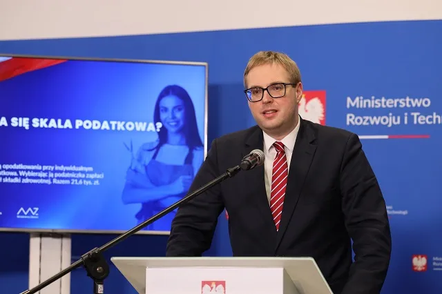 Prezentacja założeń programu Polski Ład. Minister Finansów